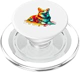 Photo Gallery dripping paint art pembroke welsh corgi corgis popsockets popgrip per magsafe Photo Gallery dripping paint art pembroke welsh corgi corgis popsockets popgrip per magsafe