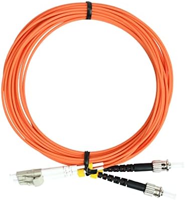 Amazon.com: OpZonik 1M LC to ST Fiber Optic Patch Cable Multimode OM1 ...
