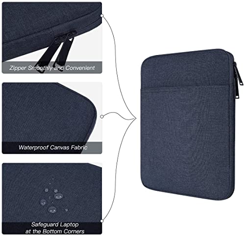 ProElite Tablet Sleeve Case Upto 11.5 inch for iPad 10.2/9.7/10.9/Pro 11/Samsung/Lenovo/Galaxy Tab A9 Plus/S7/S8/S9/Realme Pad/Oppo Pad/Xiaomi Mi pad 7/Redmi Pad, Oneplus Pad (with Pocket), Dark Blue