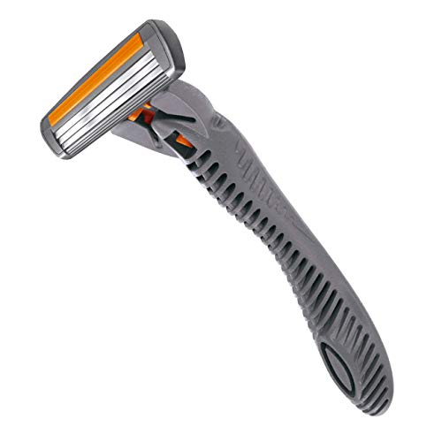 Aparelho de Depilar BIC Comfort 3 Hybrid, Cinza, 3 Lâminas, 6 Cargas, 1 Unidade, Cabeça Móvel, Fita