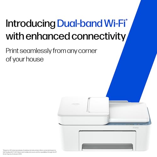 HP Ink Advantage 4388 Dual Band WiFi (up to 10X Faster) Colour Printer Print/Scan/Copy with ADF Ideal for Home/Small Office view 2