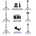 UBeesize 54-inch Selfie Stick Tripod, Detachable and Extendable Phone Tripod for Cell Phone, Compatible with Smartphone, Includes Wireless Remote, Cell Phone Holder and Gopro Adapter