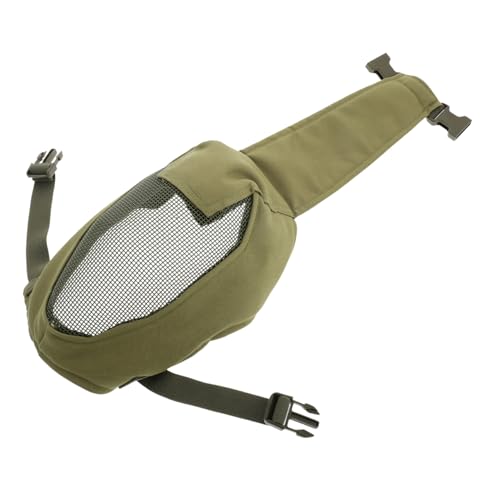 ifundom Protective Helmet for Fencing and Outdoor Activities Metal Mesh Face Guard for Comprehensive Protection Against Impacts and Injuries Archery and Sports