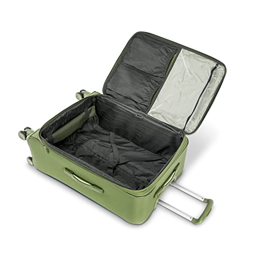 American Tourister Cascade Softside Expandable Luggage with Spinner Wheels, Sage Green, 24-Inch