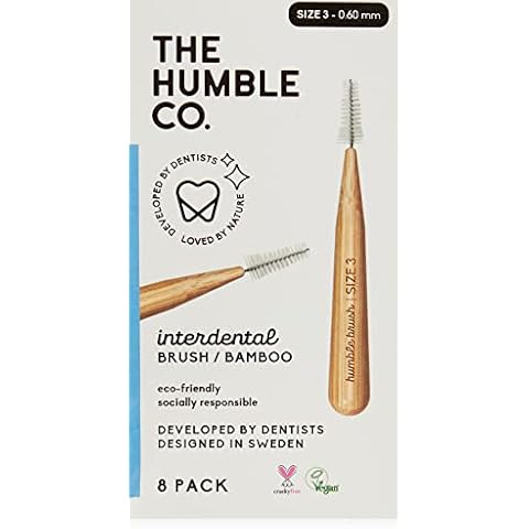 Humble Brush Bamboo Interdental Brush - Size 3 - 8 Pack Cover