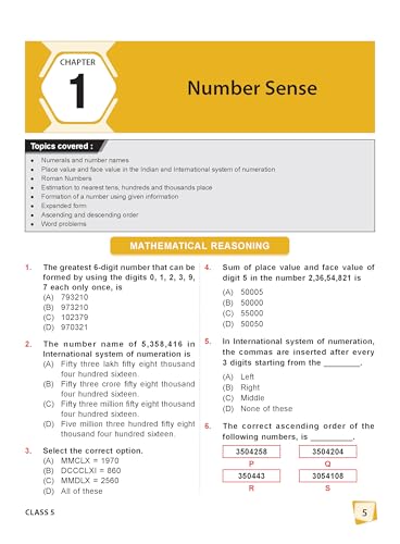 Image of MTG International Mathematics Olympiad (IMO) Workbook Class 5 - Chapter-wise MCQs with Achievers Section - SOF Olympiad Books For 2026-27 Exam