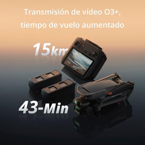 DJI Mavic 3 Pro Cine con el Mando a distancia DJI RC Pro (pantalla de alto brillo), dron insignia con tres cámaras, admite Apple ProRes, 1 TB de memoria, Tres baterías de vuelo inteligentes - imagen 3