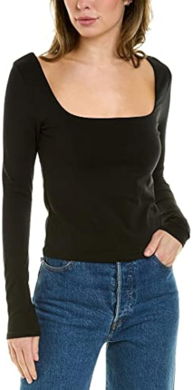 Vince Women's L/S Square Nk