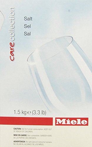 2 PACK - Miele Care Collection Dishwasher Reactivation Salt 3.3lbs