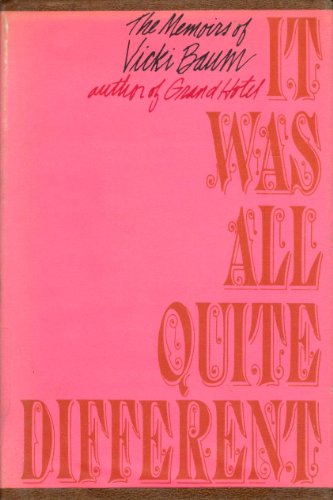 It Was All Quite Different B000H7PPYW Book Cover