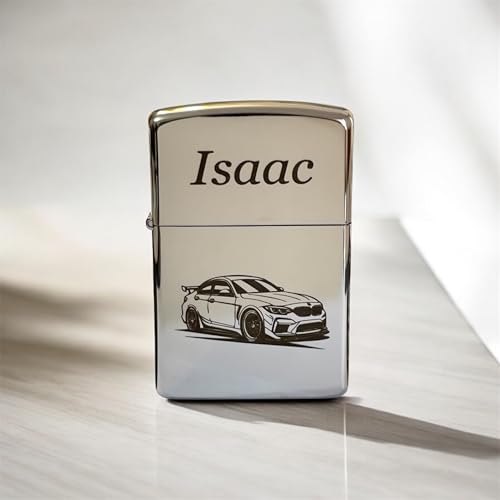 Miniatura 2 de Regalo Grabado - Encendedor, Mechero Zippo Personalizado Grabado Con Texto O Dibujo Cumpleaños, Aniversario, Dia Del Padre Similar, Economico