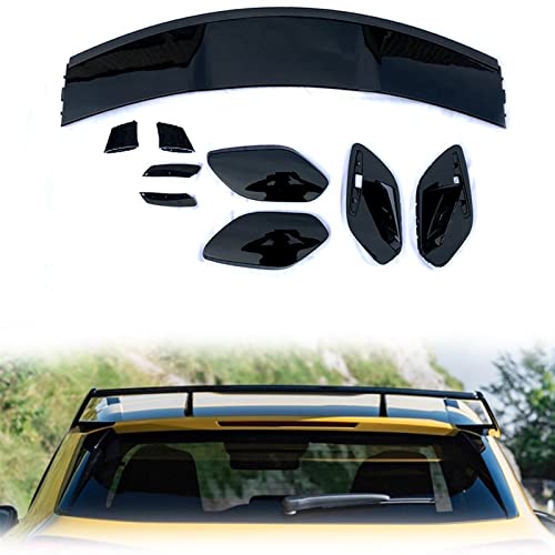 Lunette arrière aile becquet noire en ABS solide pour Benz W177 Classe A