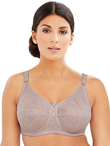 Soutien-gorge ComfortLift Glamorise 1102 en dentelle de haute corseterie fine