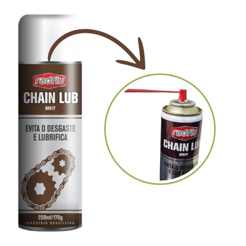 Óleo Lubrificante Spray Para Correntes Chain Lub 250ml