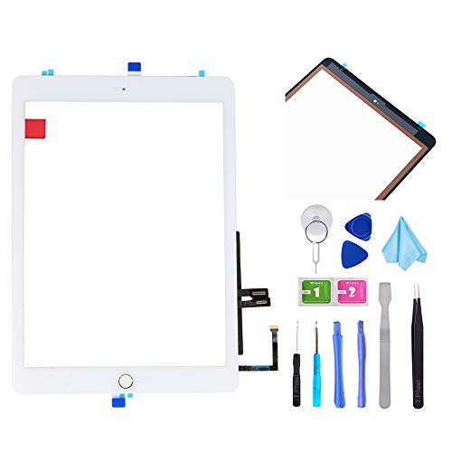 White Digitizer Repair Kit for iPad 9.7