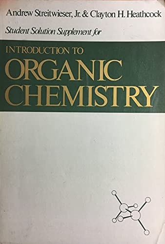 Student solution supplement for Introduction to... B0006WBR40 Book Cover