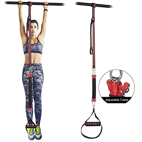 Bandes Traction Réglables Pieds Genoux Bandes Assistance Tractions HOXWC - 3 Niveaux Résistance - Support Pied Confort - Jusqu'à 102kg Bande Assistance Traction Maison Salle