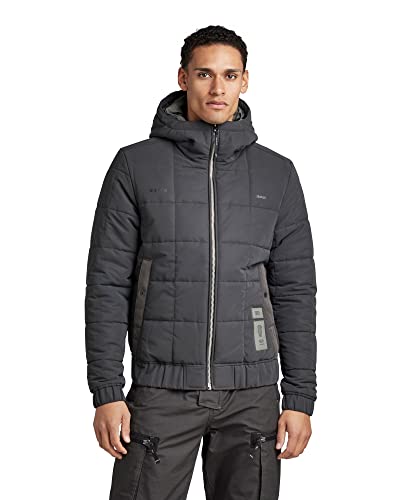 G-STAR Herren Meefic Squared Quilted Hooded Jacke Jackets, Mehrfarben...