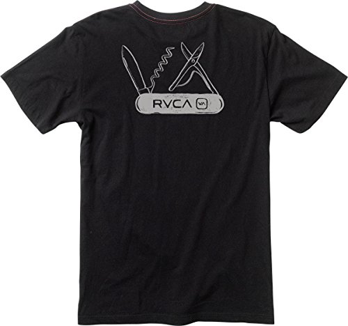 RVCA Men's Pocket Knife Va T-Shirt