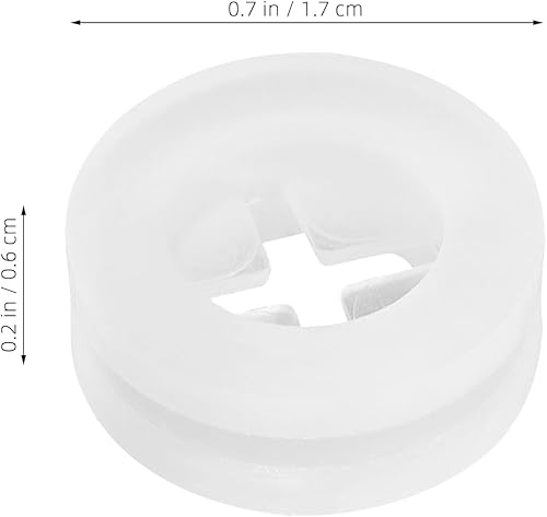 Miniatura 2 de Tapones de silicona para pajilla, 20 unidades, para fermentador, con ojales, para pajillas, para pajillas, cerveza, vino, plástico, 20 unidades
