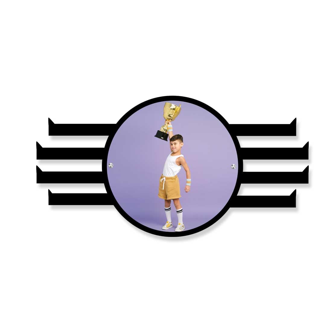 Nutcase Custom Medal Hanger with Photo Showcase Your Hard-Earned Medals - Acrylic Medal Holder (B0CR6CL1FT) Amazon Price History, Amazon Price Tracker