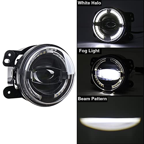 4 Polegadas Luzes LED De Nevoeiro Dianteiras De Pára Choques Dianteiros Para Jeep Wrangler JK Unlimi