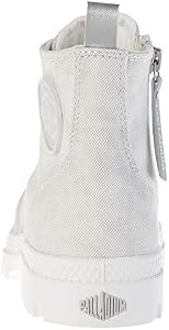 Palladium Pampa Zip Desert Wash – Stivali Sneaker Alta Tela Per Donna, Colore Sabbia