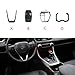 x xotic tech Set Carbon Fiber Style Center Console Gear Shift Box Water Cup Holder Accessories Cover Trim Combo Kit, Compatible with Toyota Rav4 2019 2020 2021 2022 2023 2024 2025