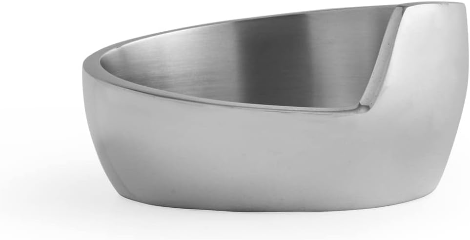 nambe Spiral Wine Coaster | Wine Bottle Chilled Coaster | Double Wall Insulated Wine Coaster | Keep Wine at Perfect Temperature | Drink Coasters for Beer and Wine | Counter Décor Wine Accessories