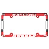NCAA License Plate with Full Color Frame