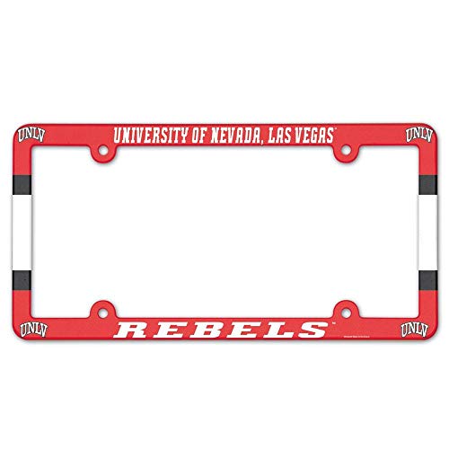 NCAA License Plate with Full Color Frame