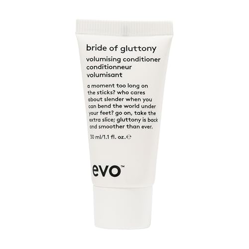 Image of Evo Bride of Gluttony Volumising Conditioner for Fine Hair - Lightweight, Colour Safe & Vegan - 30 mL, Travel Size