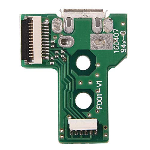 Image of MMOBIEL Controller Charging Port Replacement for PlayStation PS4 Full Series 12 Pin Flex Cable Incl (+) Screwdriver