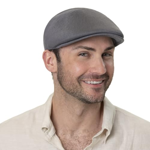 Image of Kangol Bamboo 507 Hat - Mahogany /XXL Ivy Caps & Flat Caps