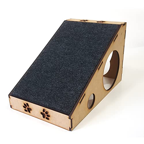 Arranhador Rampa Nicho Toca para Gatos Pet em MDF 6mm
