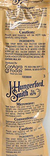 J. Hungerford Smith Chocolate Fudge Topping (Box Of 96) #TOP1