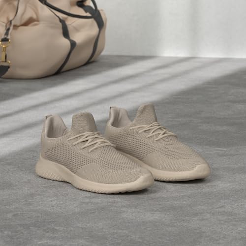 Image of Wrezatro Men's Slip on Walking Shoes Ultra Light Breathable Non Slip Running Shoes Casual Fashion Sneakers Mesh Workout Sports