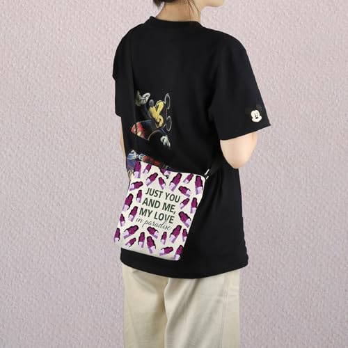 Image of MNIGIU Musical Inspired Gift Musical Crossbody Bag Musical Merch For Musical Lover (JUST YOU AND Bag)