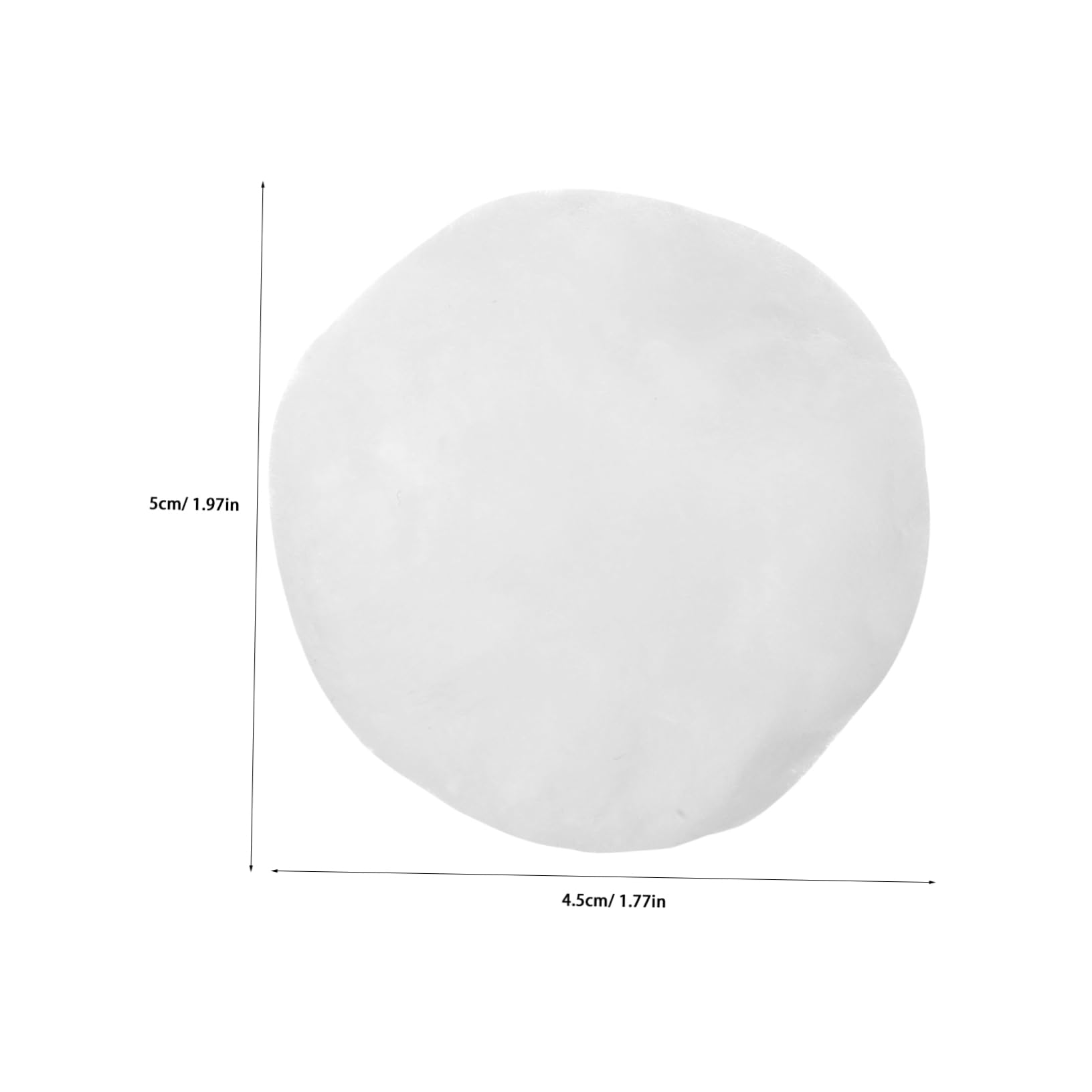 Boules Filtrantes Remplaçables, Filtration, 1 Pack, Polyester, Blanc