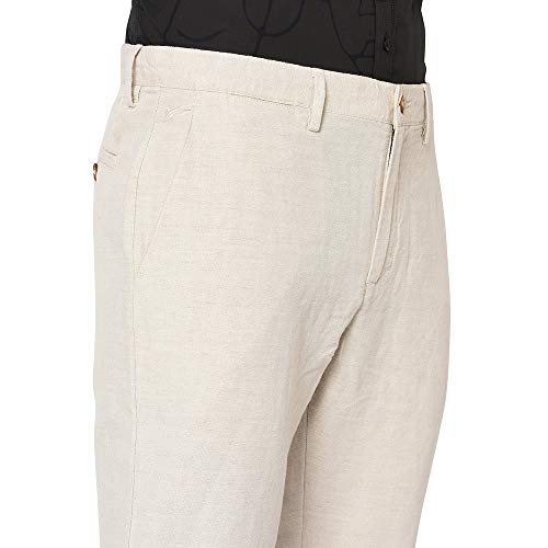 Image of blackberrys Mens 4 Pocket Solid Trousers