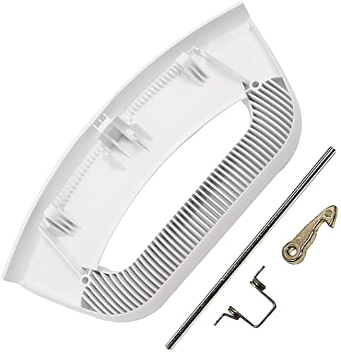SPARES2GO White Door Handle Catch Kit for Hotpoint Washing Machines - Image 4