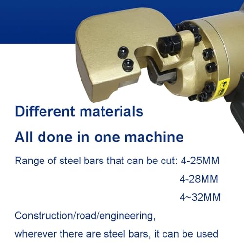 Máquina de corte de barra de aço portátil, alicate de corte de barra de aço hidráulico portátil, máq