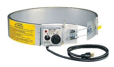 Chauffage de tambour 55 gallons avec isolation haute performance
