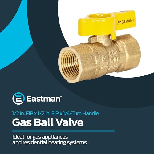 EZ-FLO 60009 Brass Gas Ball Valve