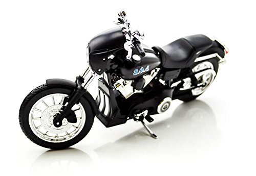 Maisto Diecast 1/12 HD Sons of Anarchy Dyna Street Bob Tig Matte Black Motorcycle