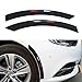 Riloer Wheel Tires Eyebrow Strip, 2 pcs Car Fender Wheel Arch Trim Replacement, Wheel Fender Protector Strips Compatible with Car Truck Lorry Bus Van RV SUV