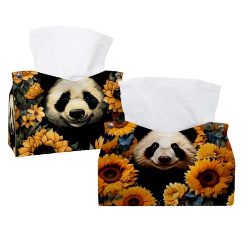 Boîte à mouchoirs pour chambre et maison design fleur soleil