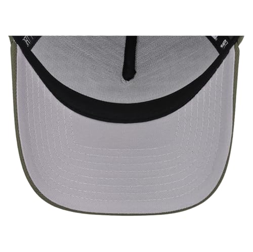 Image of New Era 9FORTY A-Frame Snapback - Blank Custom Cap with Performance Fit in Unique Color Options from The Icon of Sports and Streetwear Culture - Olive