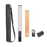 Yongnuo YN360III YN360-III LED Video Light Touch Ajuste con Control Remoto Ajustable Temperatura de Color RGB 5500K + NAMVO Batería