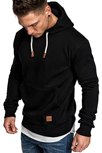 REPUBLIX Herren Basic Kapuzenpullover Sweatjacke Pullover Hoodie Sweatshirt...